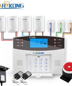 Wired & Wireless GSM Home Burglar Security Alarm System 433MHz