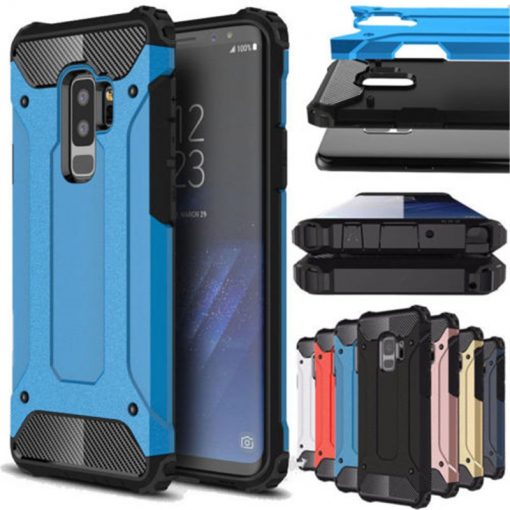 Rugged Armor Case For Samsung Galaxy S8 S9 Plus S10 S10E S5 S6 S7 edge Note 10 5 8 9 J6 A6 A7 A8 2018 Hard PC Shockproof Cover